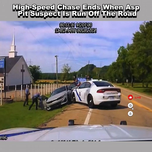 36K views · 603 reactions | High speed chase ends when ASP PIT suspect is run off the road | Eric Kent | Facebook