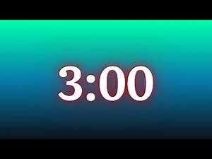 3 Minute Timer