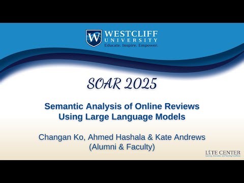 Semantic Analysis of Online Reviews Using Large Language Models