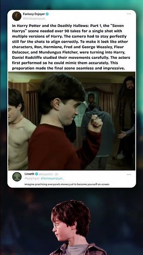 How They Filmed the “Seven Harrys” Scene in Harry Potter ⚡🎥 #HarryPotter #fantasy