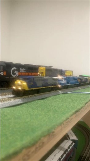 KATO N Scale CSX AC4400CW #shorts #kato #nscale #csx #ac4400cw #conrail #sd80mac #es44ac #manifest