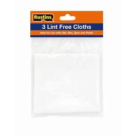 Rustins 3 Lint Free Cloth