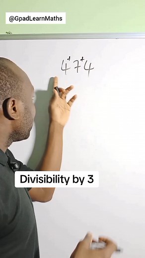 How to Test if a Number is Divisible by 3 #division #divisibilityby3 #mathtrick #mathshortcuts #MathTips #gpadlearnmaths