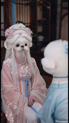 Power Struggles in an Ancient Palace with Puppies