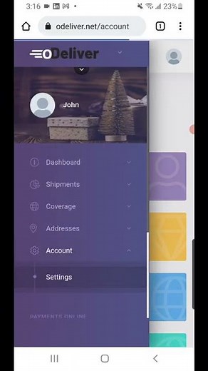 Odeliver - Quick Tutorial - How To Enter Your Bank Account Info