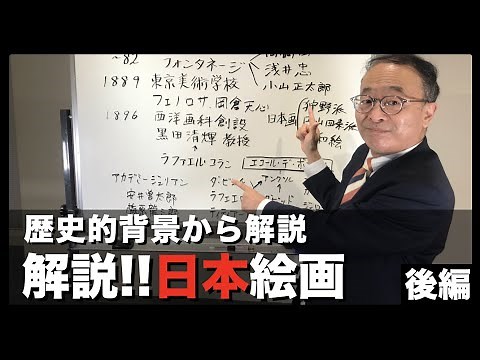 【日本絵画②】日本絵画を歴史的背景から解説！