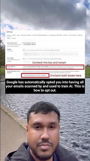 Google Automatically Opted You Into AI Training… Here’s How To Opt Out 😳 #tech #privacy