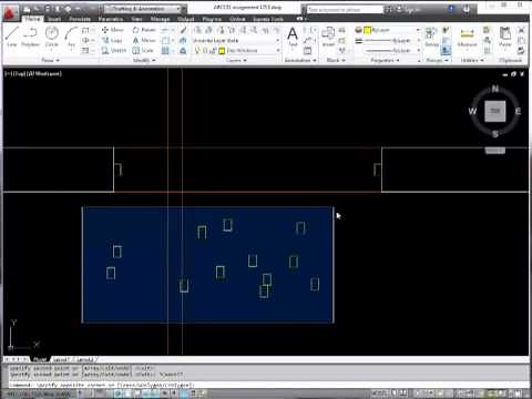 AutoCAD Tutorial 3 - Adding windows to our house