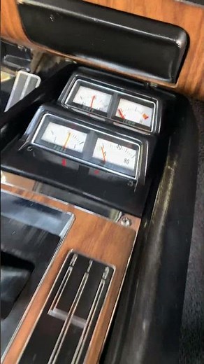 1968 Chevy SS Camaro factory radio and gauges