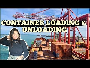 Container Loading & Unloading | Cargo Operation |