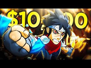 I Used the WEAKEST Character in a $10,000 Brawlhalla Tournament!