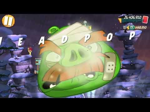 Level 593 – Beating Pig Boss In Angry Birds 2! | Epic Walkthrough