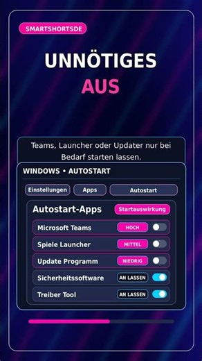 PC startet langsam? Stell diesen Autostart-Trick ein
