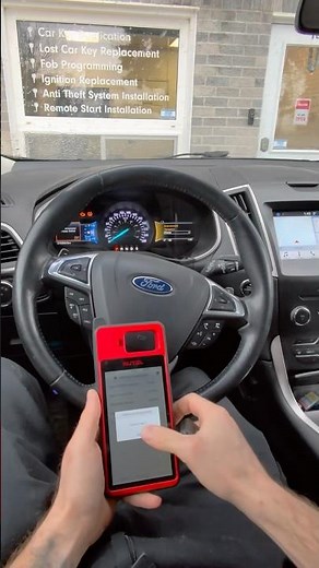 Factory-style Ford smart key programming #locksmith #carkey