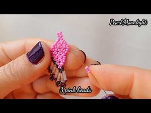 Easy earring tutorial 💕