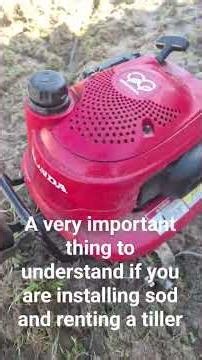 a short video on how to install sod