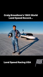On This Day - 15th November 1965 Craig Breedlove set his final Land Speed Record today becoming the first to ever exceed 600mph on land. His Spirit of America - Sonic 1 J79 jet powered car averaged 600.601mph over the measured mile. | Land Speed Racing USA