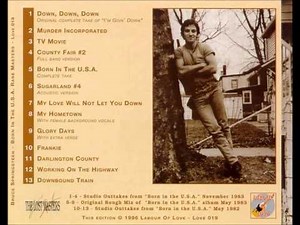 Bruce Springsteen Downbound Train