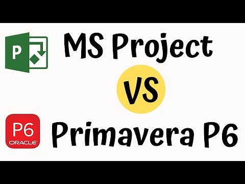 Primavera P6 Vs MS Project Table Comparison