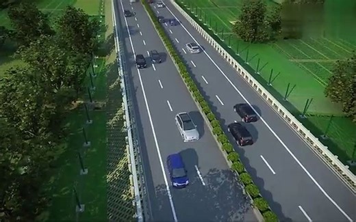 全面详细的道路施工动画演示