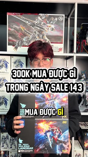 Giảm giá siêu khủng cho Gundam tại Hakuda Store