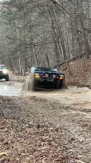 Cherokee doing a lil mudding