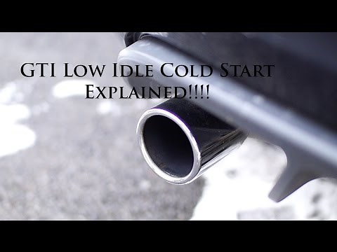 VW GTI Cold Start Low Idle (Explained)!!!!