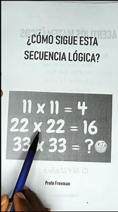 Como implementar la secuencia lógica #Matemáticas #acertijo #matematico | Profe Freeman