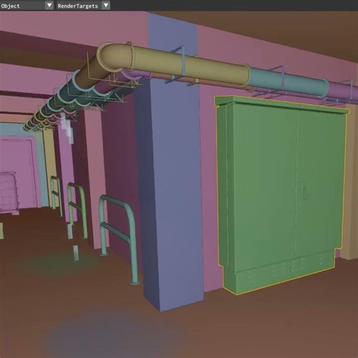 Random Color per Object debug view (inspired by Blender)