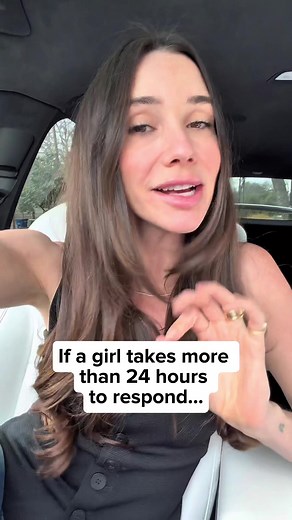 Especially before you’ve been on a date, it’s not a bad or good signal if she takes a day to respond to a text. Attractive women are busy, and you should keep busy too! Follow @datingbyblaine for more dating tips
