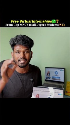 Free Online Internship From Top MNC'S #internship #tamil #tvk #logesh100 #jobs #ai #aitools