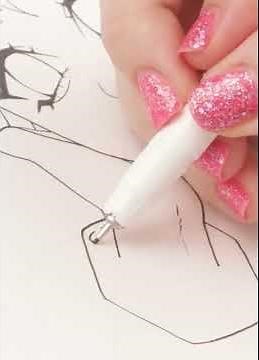 Drawing Older Marcy from Amphibia