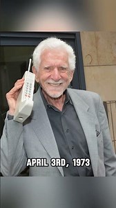 The First Mobile Phone Call Changed Everything | The World In A Byte #martincooper #techhistory