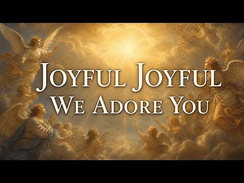 Joyful, Joyful, We Adore You | Traditional Hymn of Praise | Choir w/ Lyrics | HYMN TO JOY