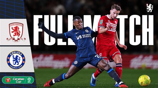 Full Match: Middlesbrough 1-0 Chelsea