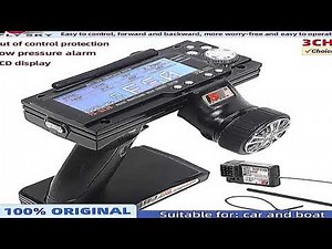 FlySky GT3B FS-GT3B 2.4G 3CH transmitter RC System Gun Controller with FS GR3E Receiver Fo