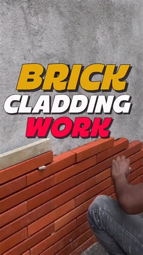 AL HAJAR. Flooring Experts on Instagram: "Wall Cladding ❌ Brick cladding✔️"