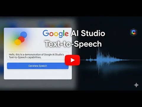 Google AI Studio - Voices (Text to Speech) - English