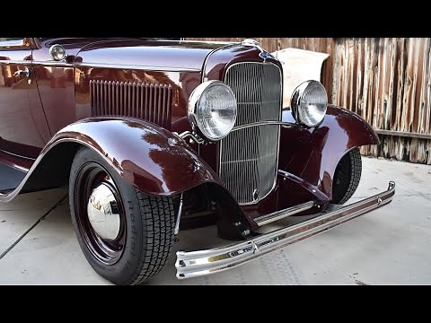 1932 Ford 3 Window Coupe SOLD "Henry Steel-Ford Powered" 302 V8 C4 9"