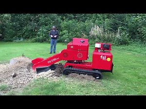 FSI D30 TRACK REMOTE Stump cutter