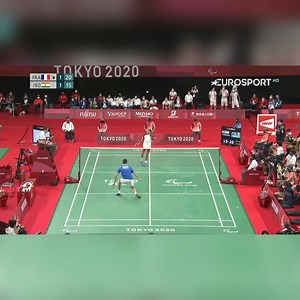 22K views · 2.2K reactions | It was a nail-biting game between India and France that had us on the edge of our seats the entire time! But Suhas Yathiraj displayed a good fight to ultimately claim silver in men's singles SL4 finals! Watch his medal moments: (Credits: Eurosport) | The Bridge | Facebook