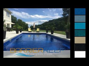 Fiberglass Swimming Pool Colors by Barrier Reef Fiberglass Pools