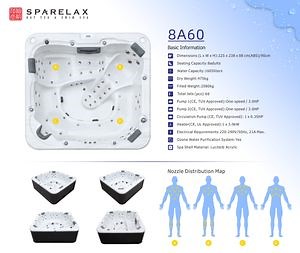 [Hot Item] Premium Balboa Control System for Acrylic Whirlpool with 2 Lounges