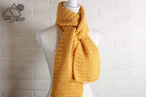 Heather's Crochet Scarf Free Pattern - Winding Road Crochet