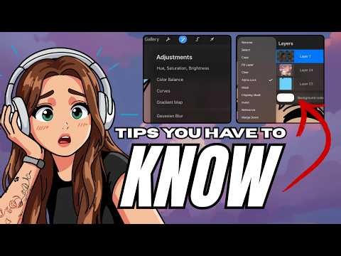 Procreate Tutorial for Beginners - Tips I Wish I Knew Sooner