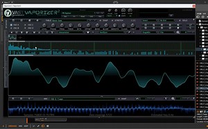 附下载链接）拥有4个OSC_3个FX bus_2种引擎_1个深度波表编辑器的免费混合合成器Vaporizer 2