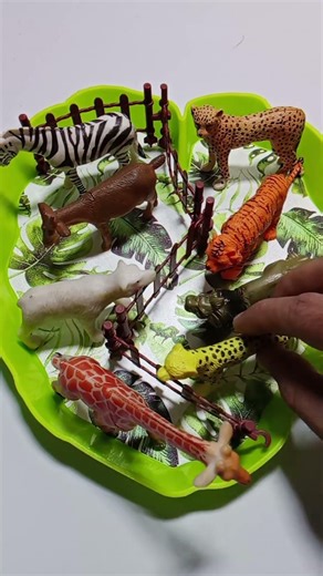 🦁 DON’T BLINK! Tiny Jungle Animals + Candy ASMR Is TOO Satisfying 😱🍬