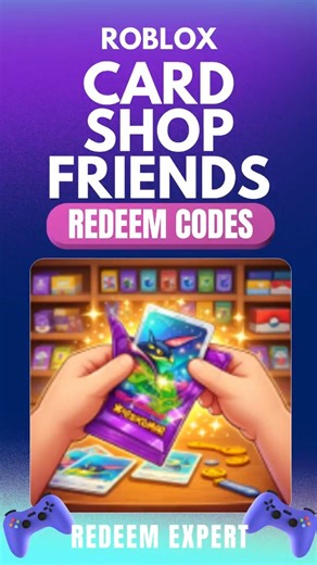 Roblox Card Shop Friends Codes | Card Shop Friends Redeem Codes #cardshopfriends
