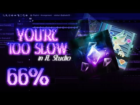 How 'YOU'RE TOO SLOW' By Odetari Was Made On FL Studio | Instrumental Breakdown