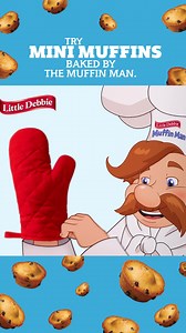 Only the Muffin Man bakes this much flavor into every Little Debbie Mini Muffin. it's the fresh-baked taste everybody loves. | Little Debbie | Facebook